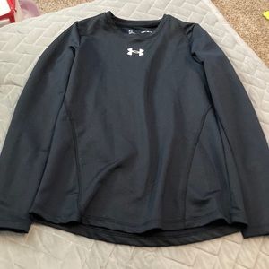 Youth Black Under Armour Under Shirt